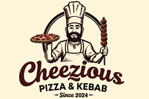 Cheezious Pizza & Kebab logo